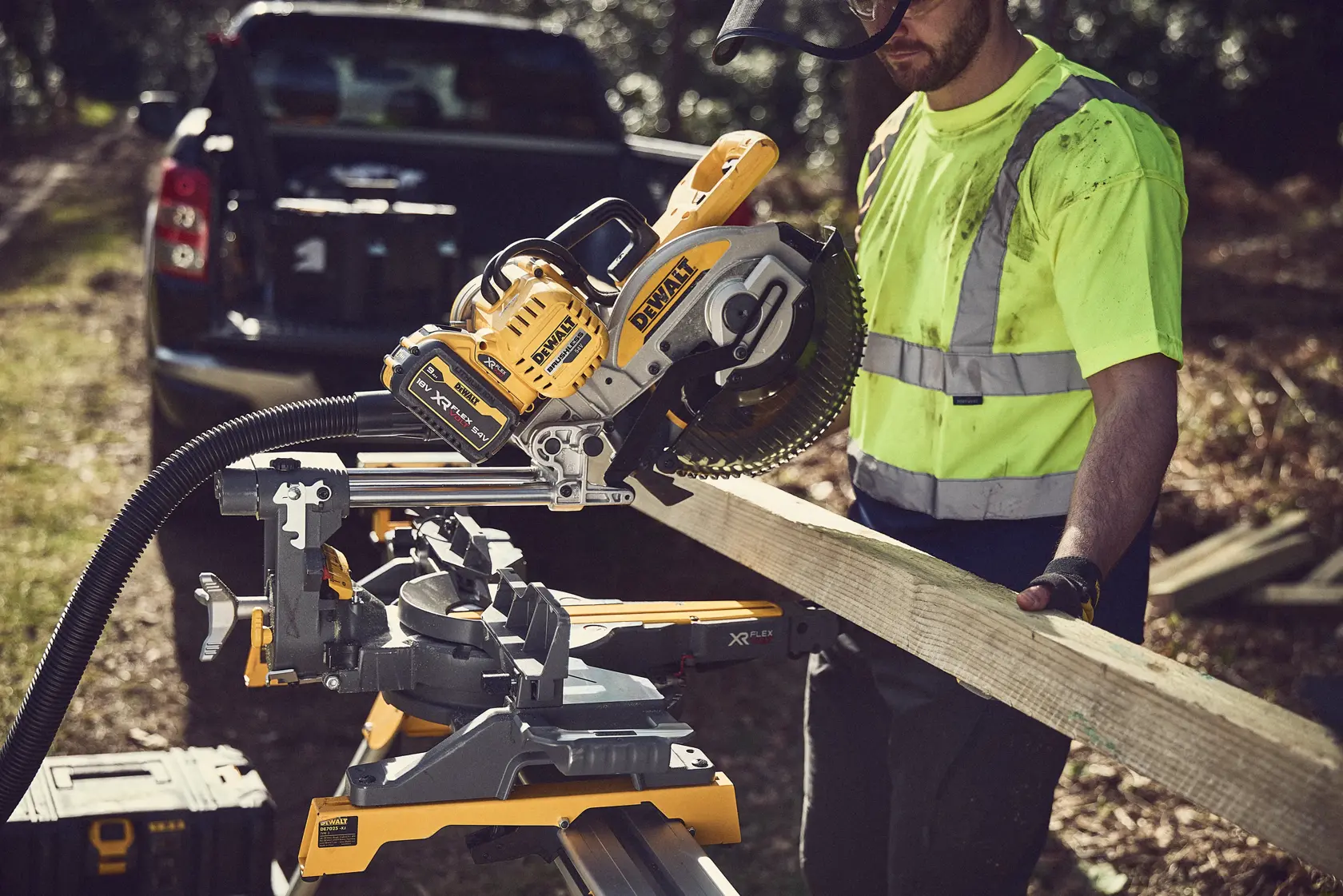 54V XR FLEXVOLT® 254mm Mitre Saw (Tool Only)