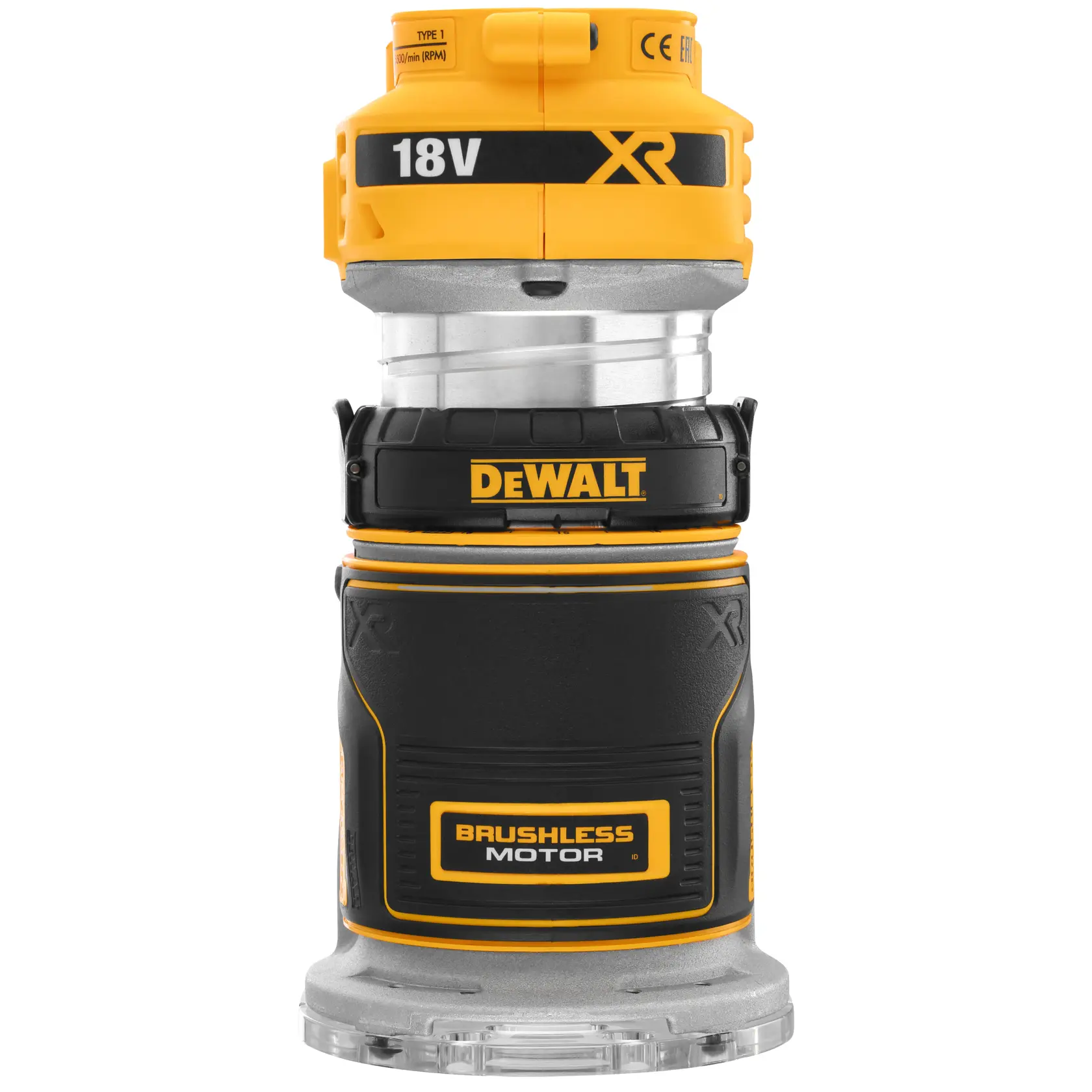 18V XR® Brushless 8mm 1/4" Plunge Router (Tool Only)