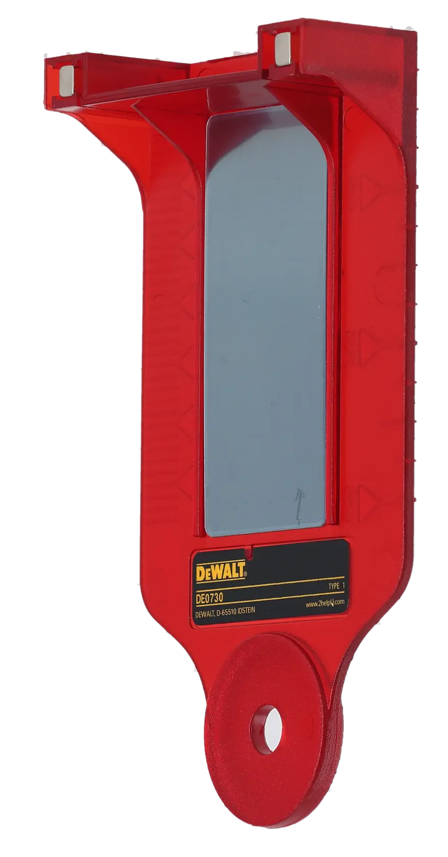 DEWALT photography accessory, red, DE0730 and DE0730-XJ SKUs shown.