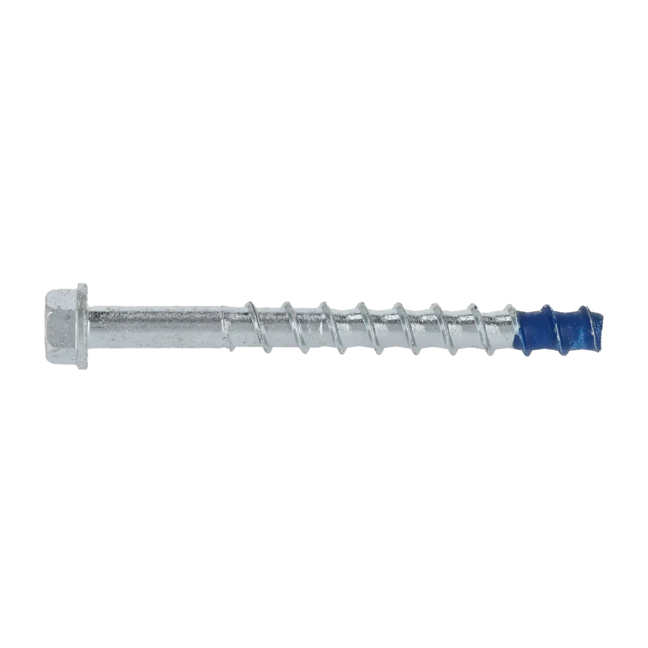 Blue-tip 2 Screw-bolts Hex Head Zinc Plated