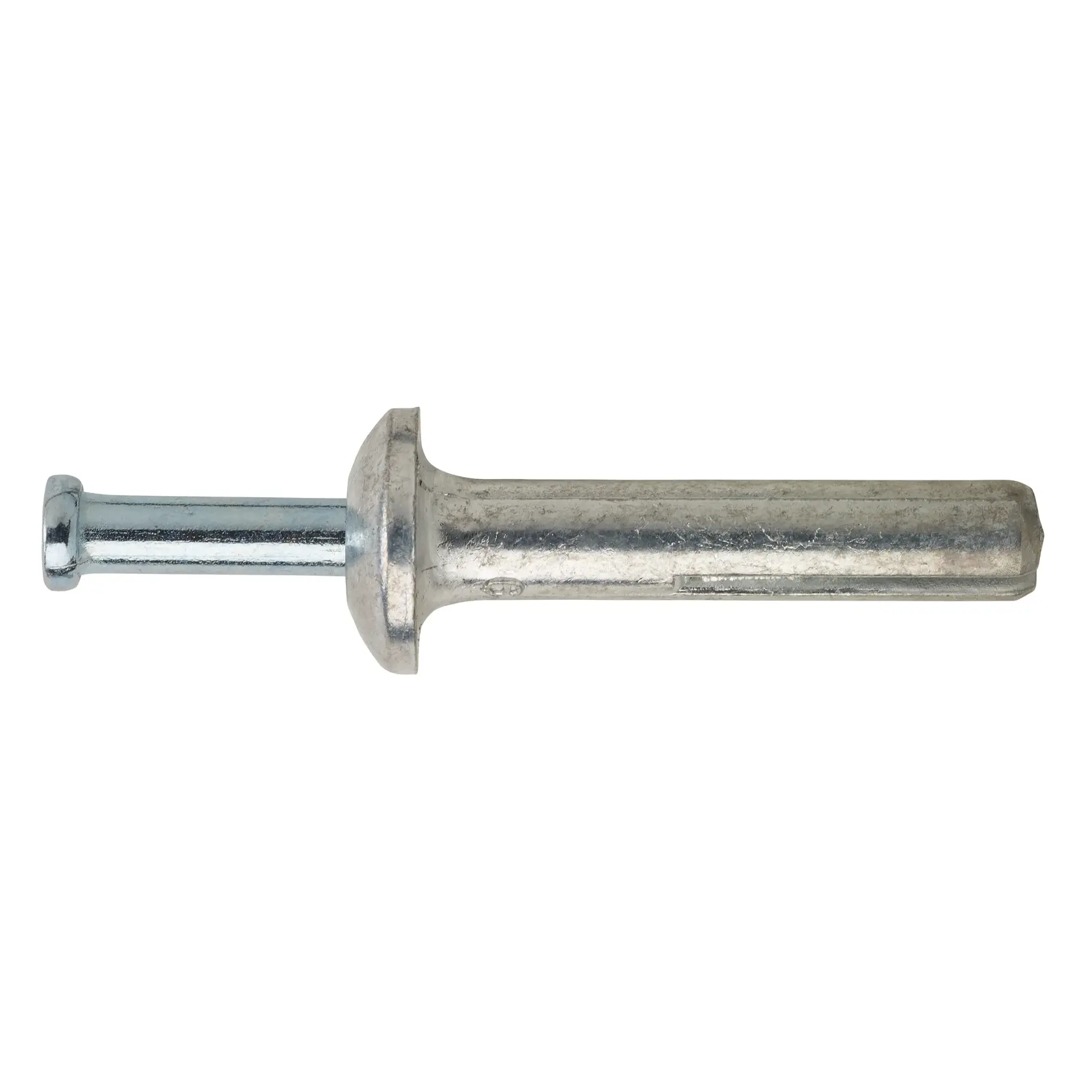 Metal anchor pin for construction from DEWALT, shown against a white background.