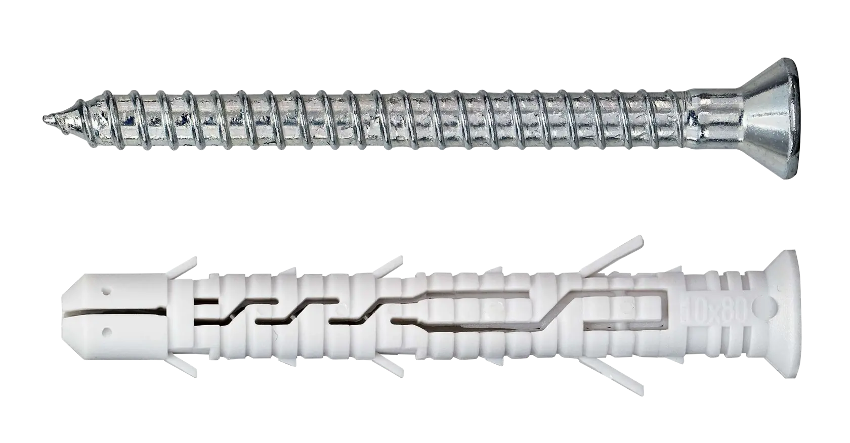 Framid-PRO Countersunk Zinc Plated (10 x 80) (50 Pk)