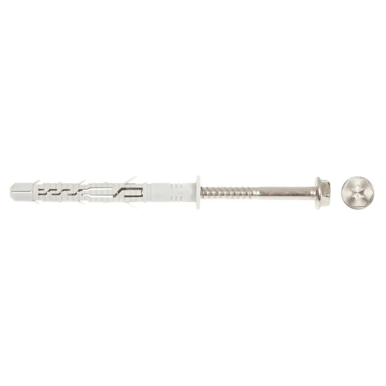 FRAMID-SS-PRO 10x120mm Hex Head Stainless Steel (50 PK)