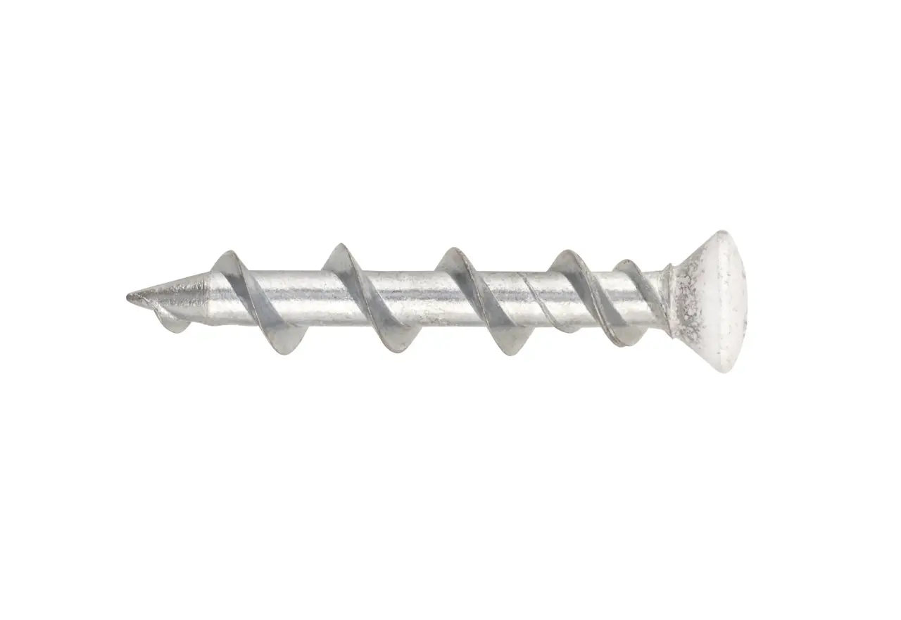 Wall Dog Countersunk 32mm White (10 PK)