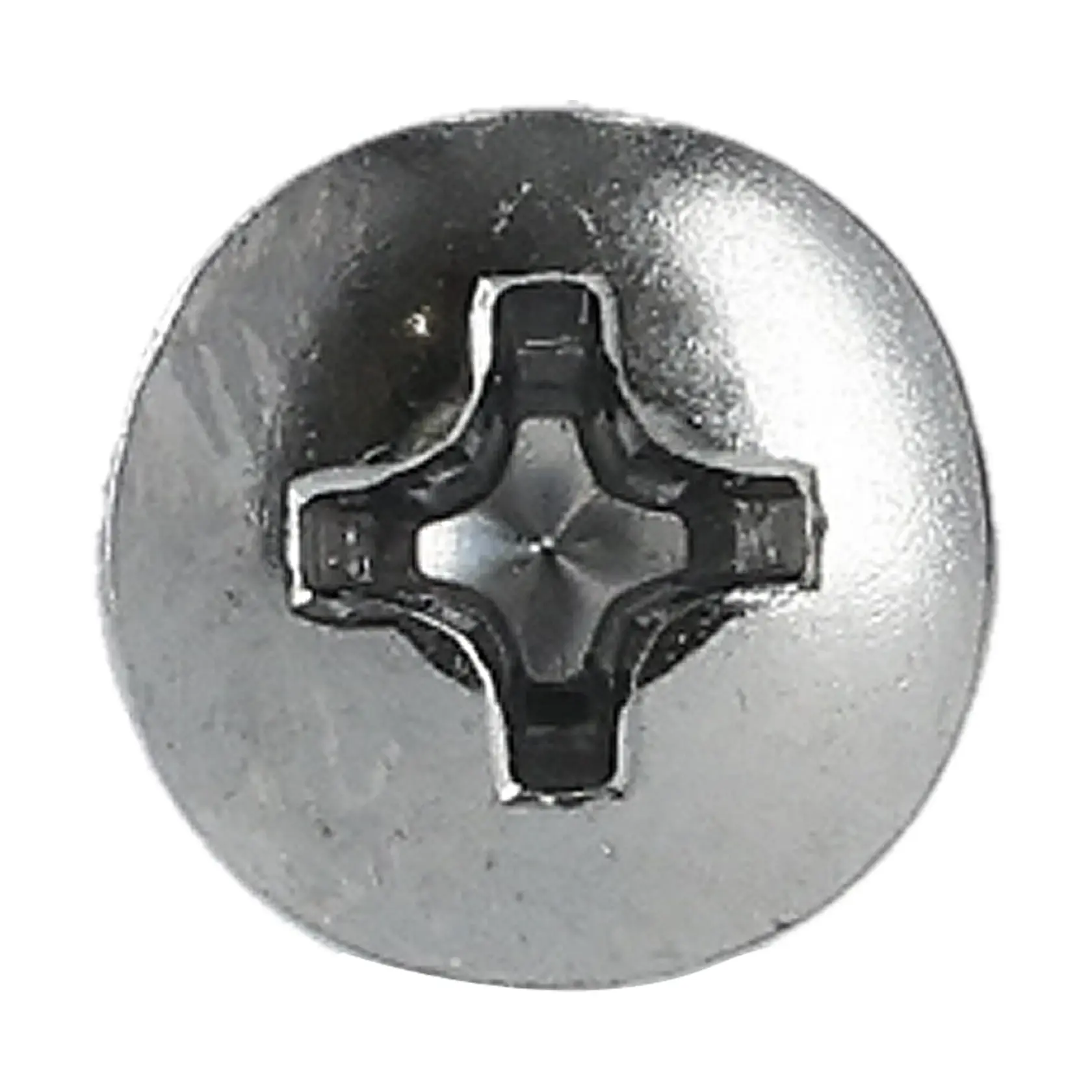 32mm Chrome Wall Dog Pan Head (100 Pk)