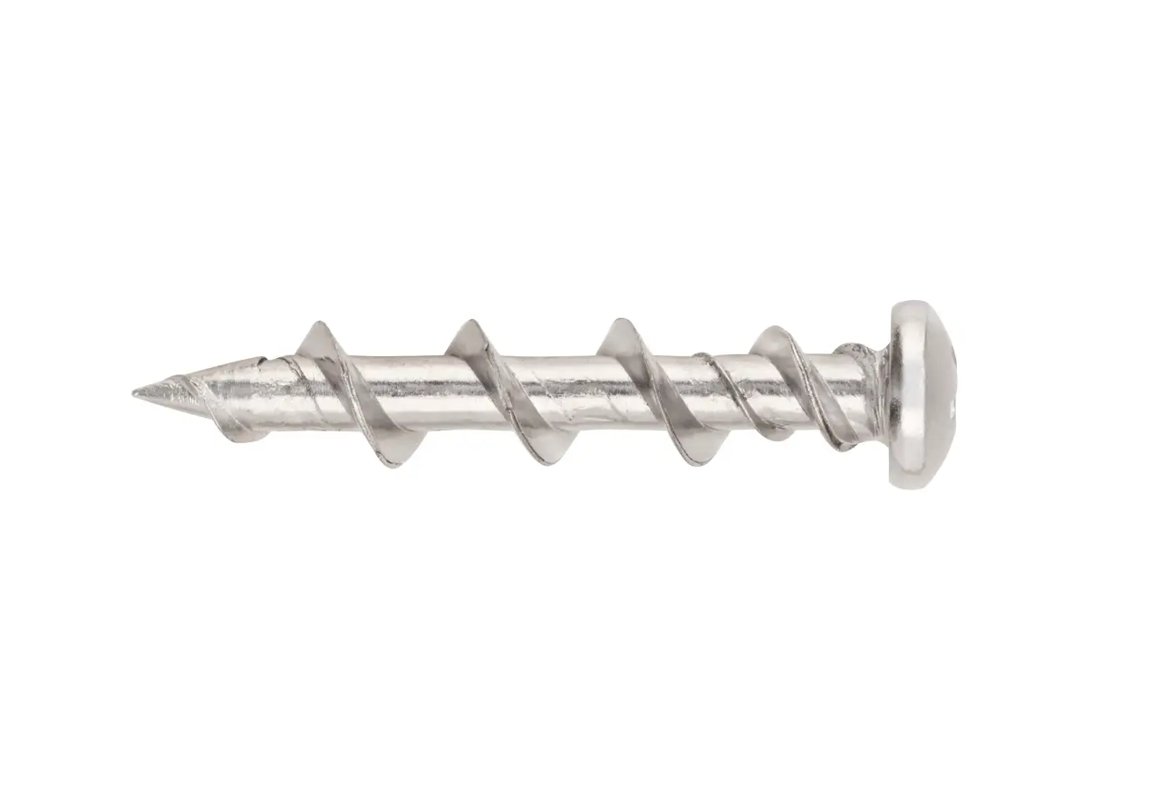 Wall Dog Pan Head Chrome (32 mm) (10 PK)