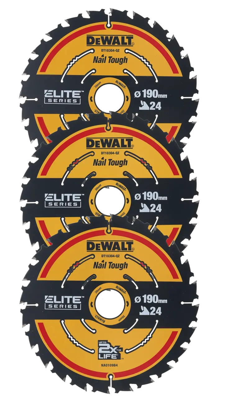 Elite 3 x 190 24t Circular Saw Blade (3 Pk)