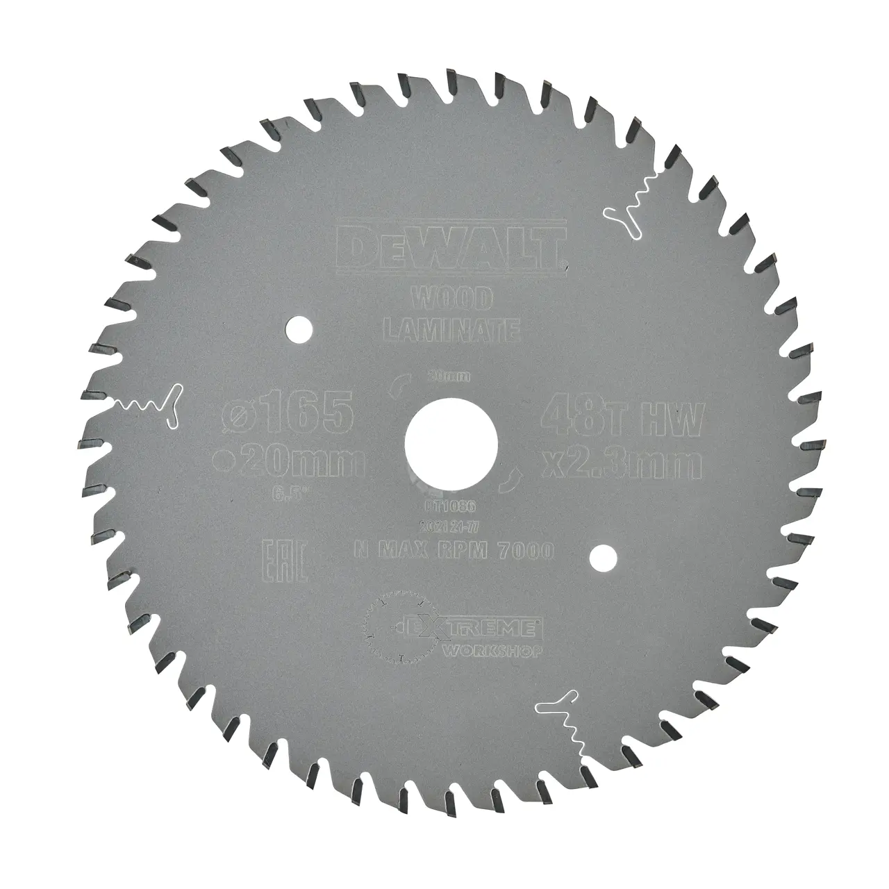Extreme Workshop 165mm x 20mm 48t Circular Saw Blade