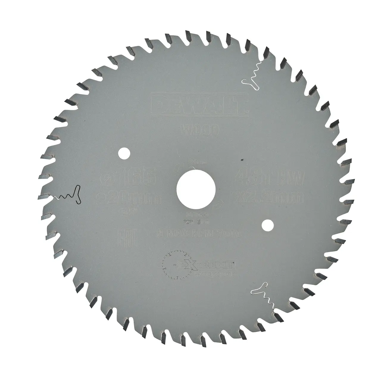 Extreme Workshop 165mm x 20mm 48t Circular Saw Blade