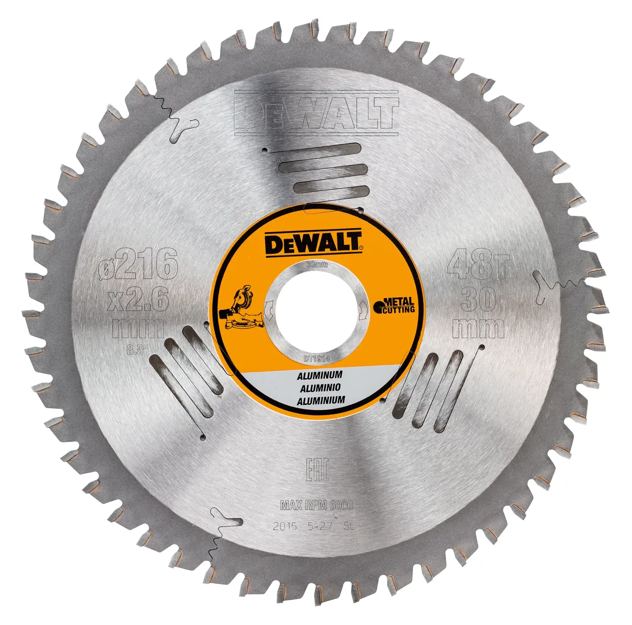 Metal 216mm x 30mm 48t Aluminum Circular Saw Blade