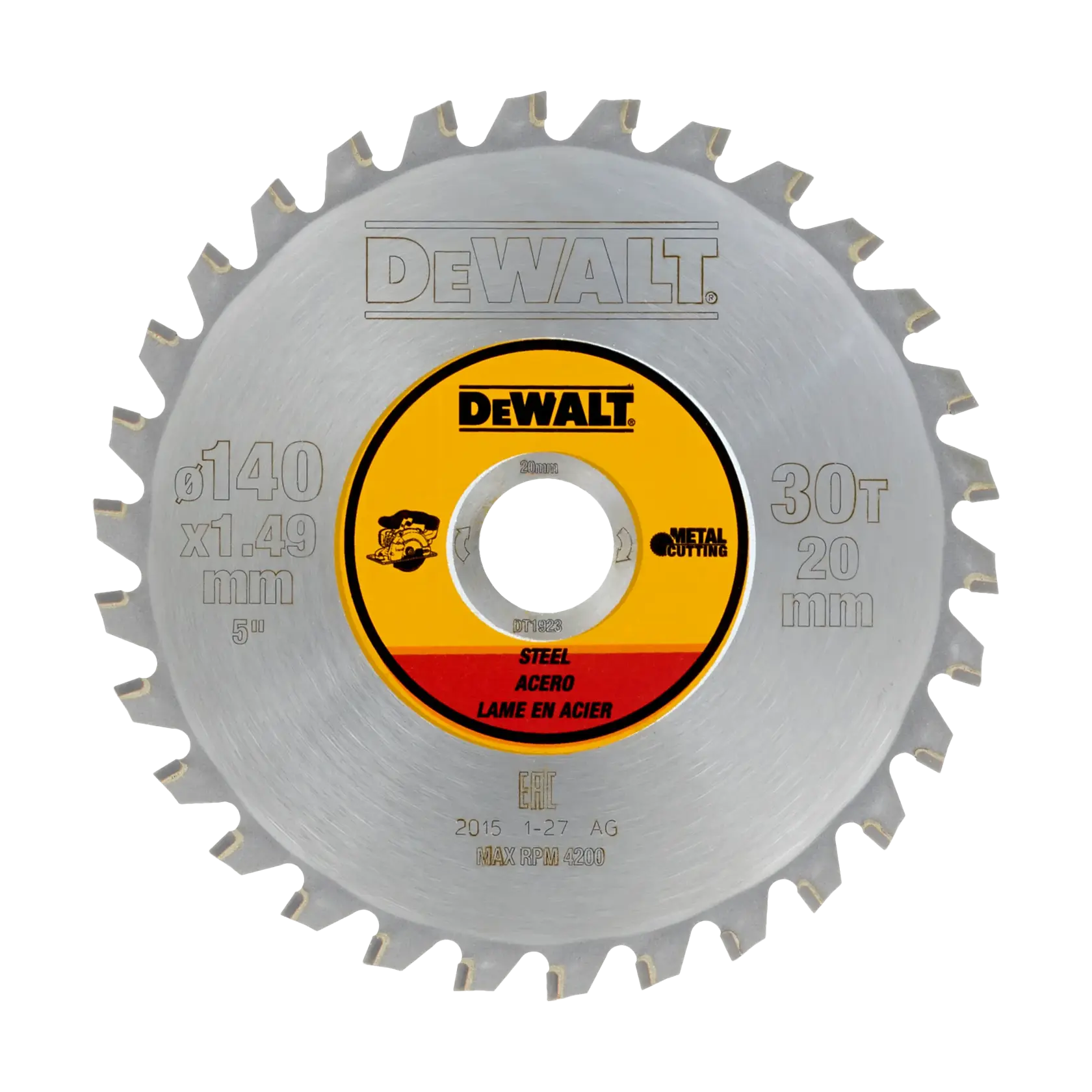 140mm 30t Steel Cutting Circular Saw Blade