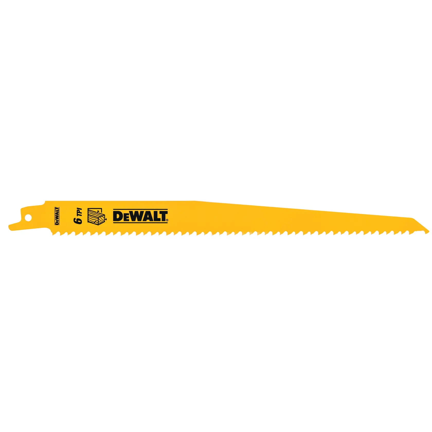 228mm 6 TPI (wood) BI-metal Reciprocating Blade (5 Pk)