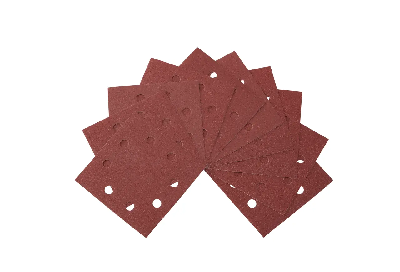 1/4 Sheet 115mm x 115mm 240g Multi Purpose Sandpaper (10 Pk)