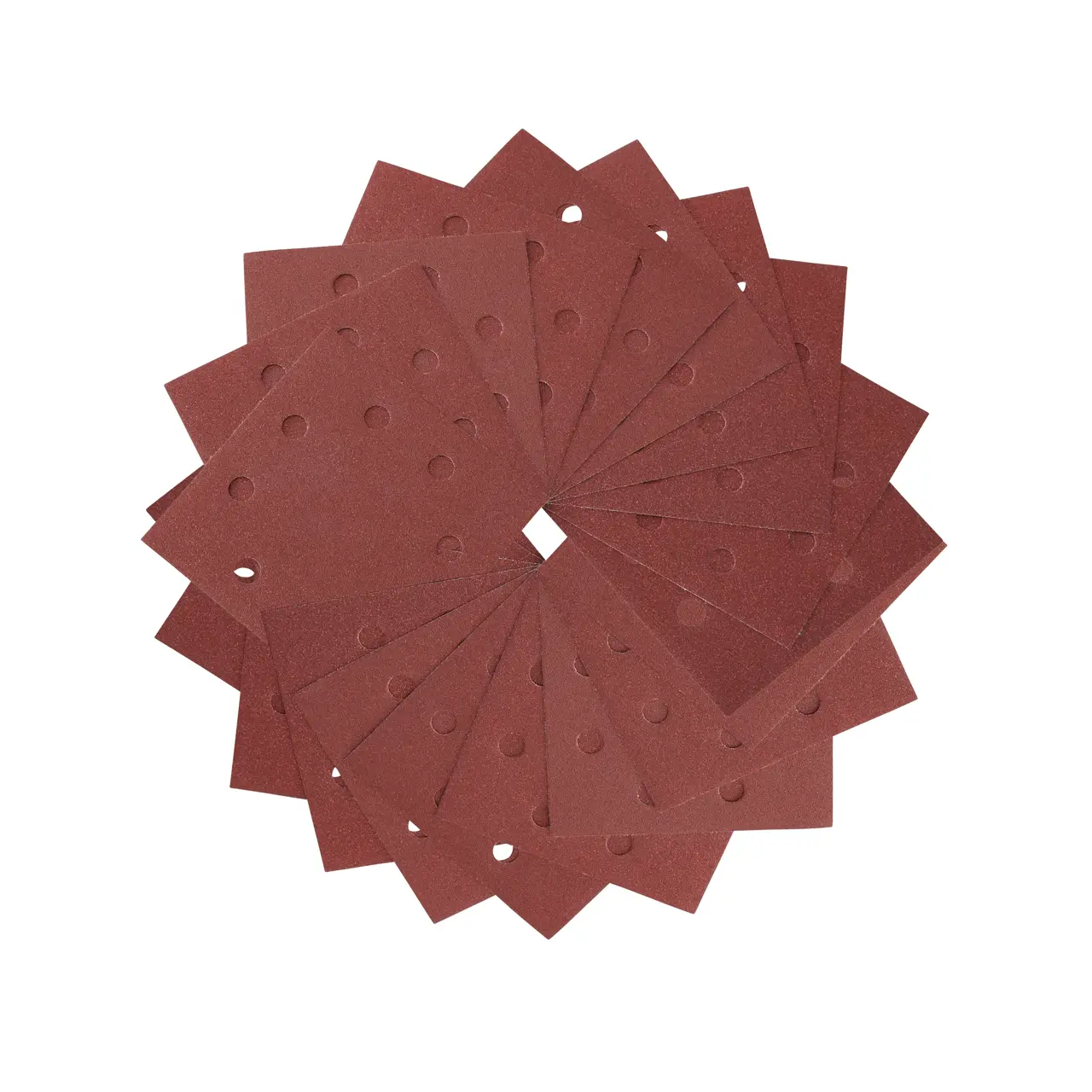 1/4 Sheet 115mm x 115mm 120g Multi Purpose Sandpaper (25 Pk)