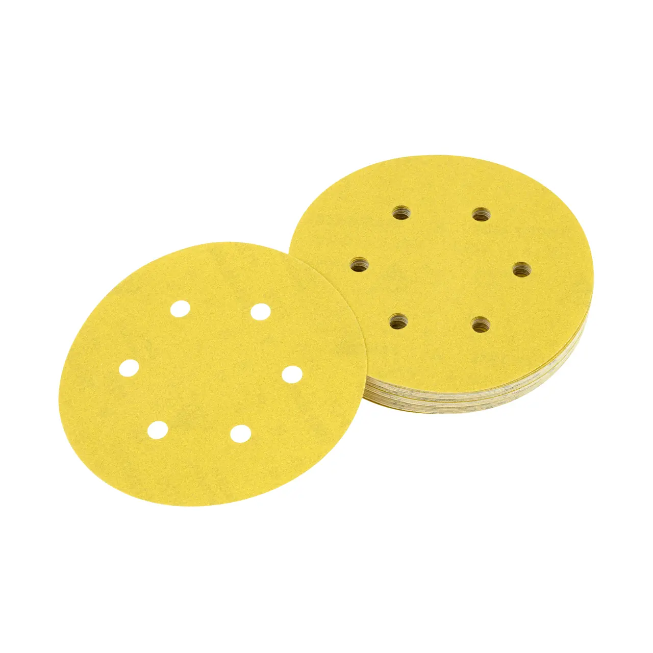 Ros 150mm 180g Multi Purpose 8-hole Sandpaper Disc (10 Pk)