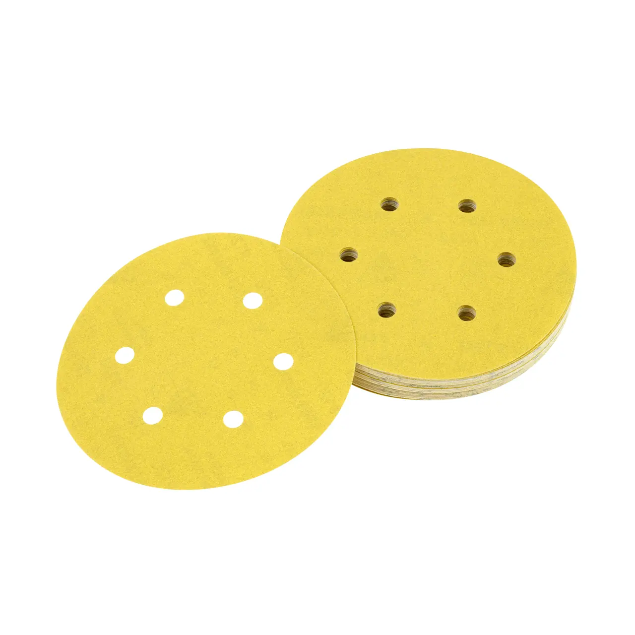 Ros 150mm 240g 6-hole Multi Purpose Sandpaper Disc (10 Pk)