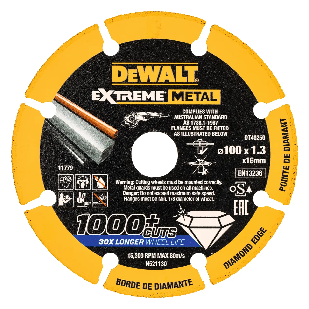 Extreme Diamond Disc 105 x 16 x 1.3mm