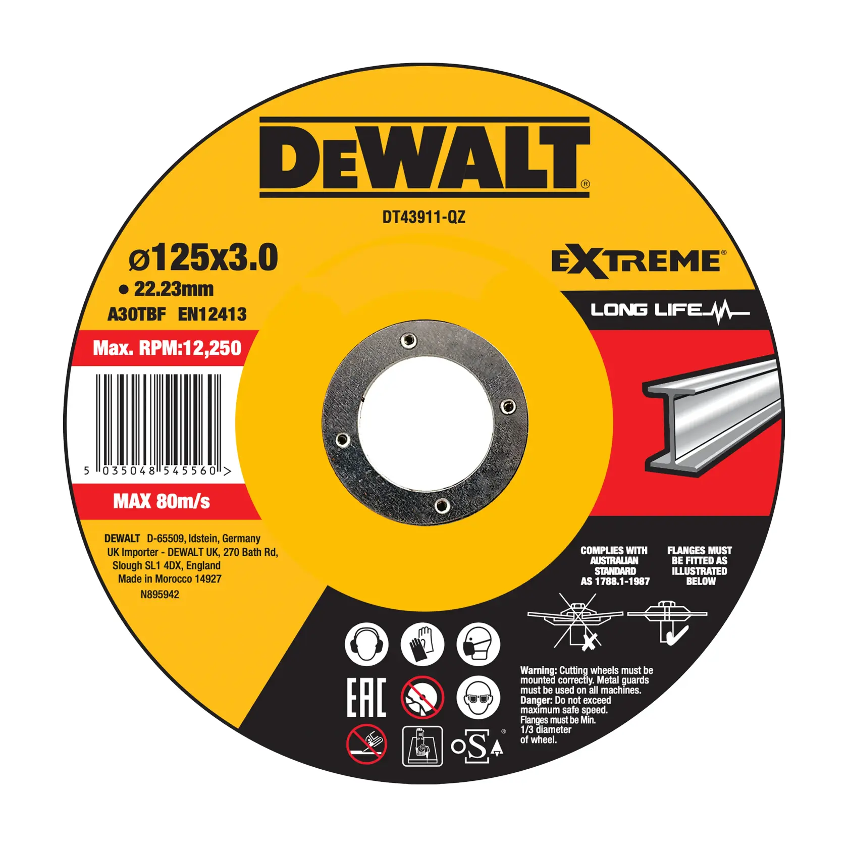 DEWALT logo centered on a white background.
