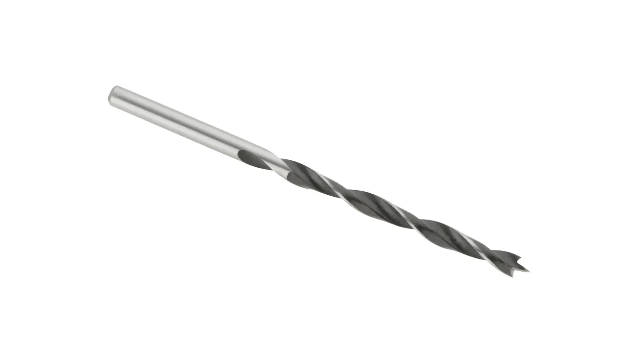 3mm x 70mm Brad Point Wood Drill Bit