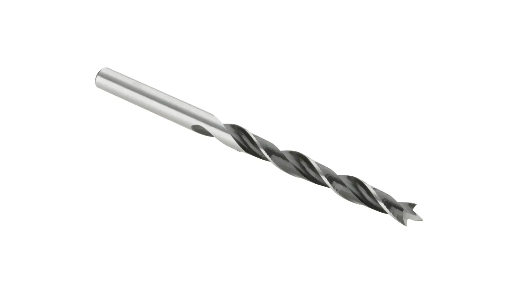 DEWALT DT4507 wood drill bit with center point and spiral flutes, designed for precise drilling.