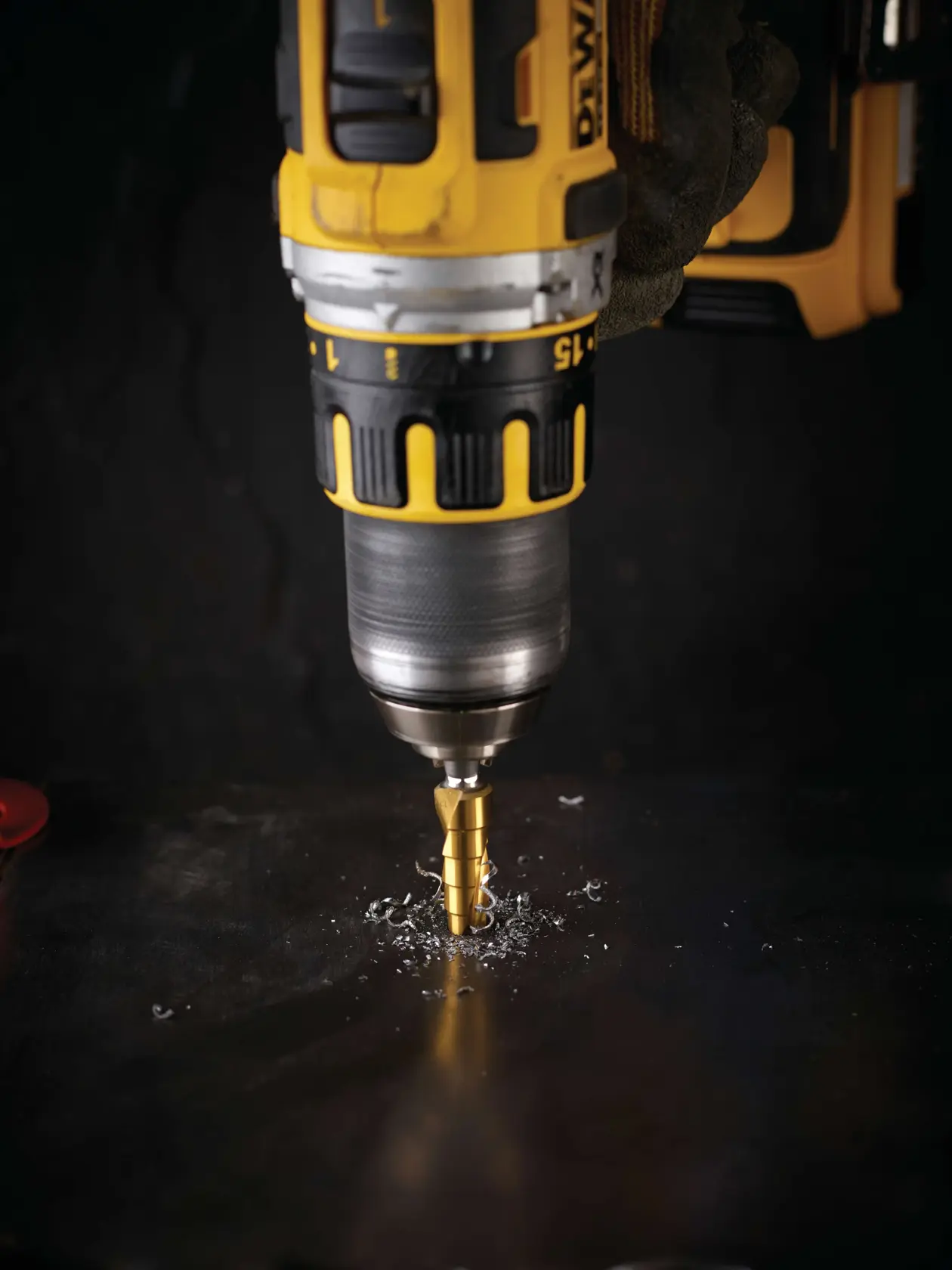 Graphic showing DEWALT XTREME Sub-Compact Series branding with the slogan 'Compact and Performance Packed' on a yellow background.