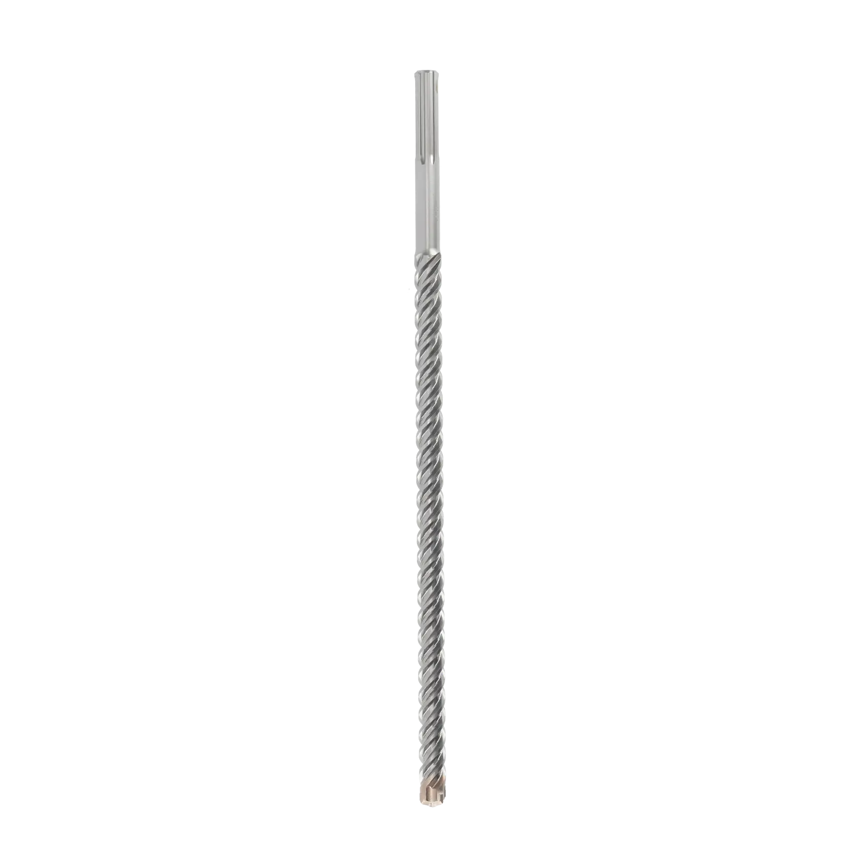 A single DEWALT metal drill bit with a spiral fluted shaft, designed for heavy-duty drilling applications. The drill bit is shown vertically against a white background.