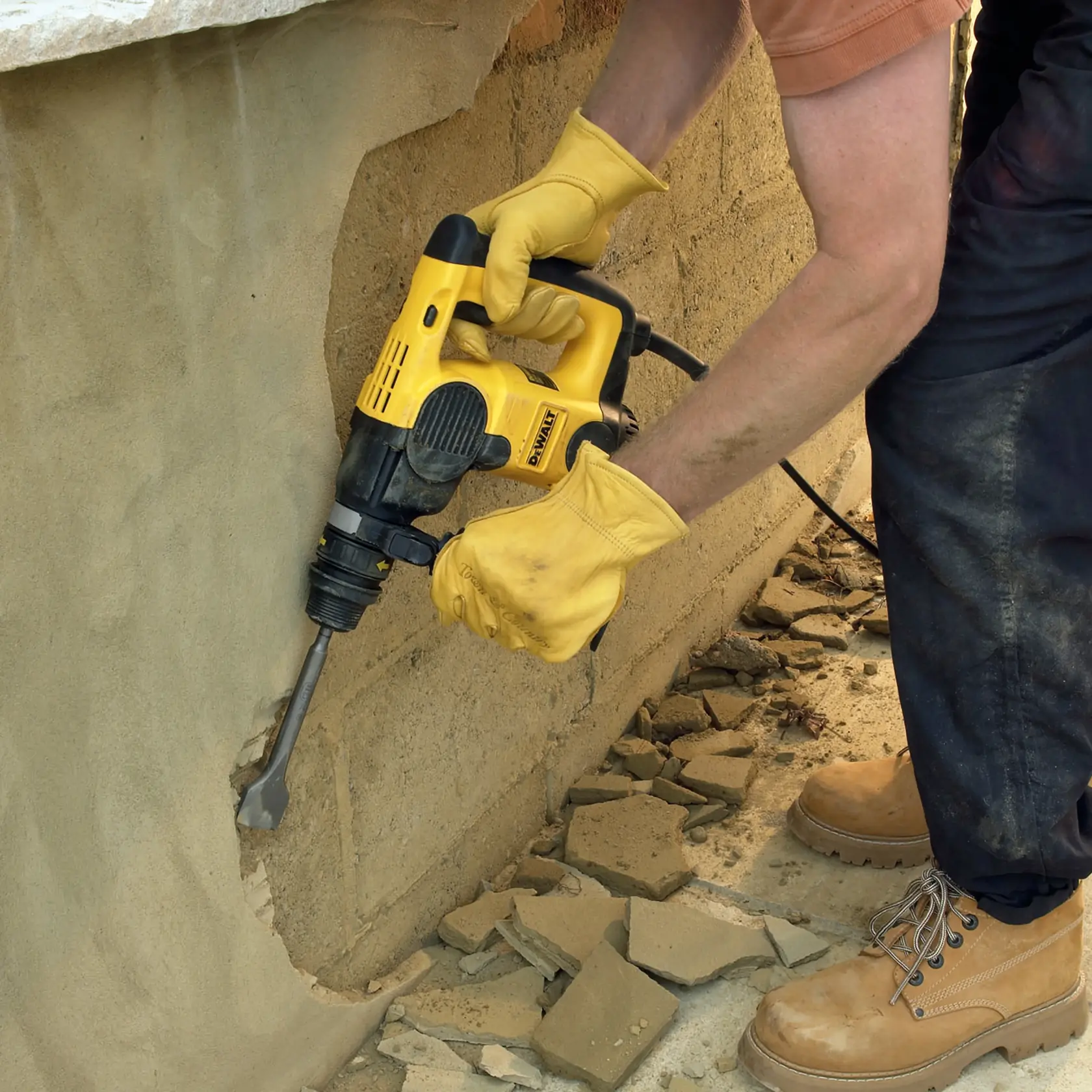 SDS PLUS 250mm Flat Chisel, 40mm Width