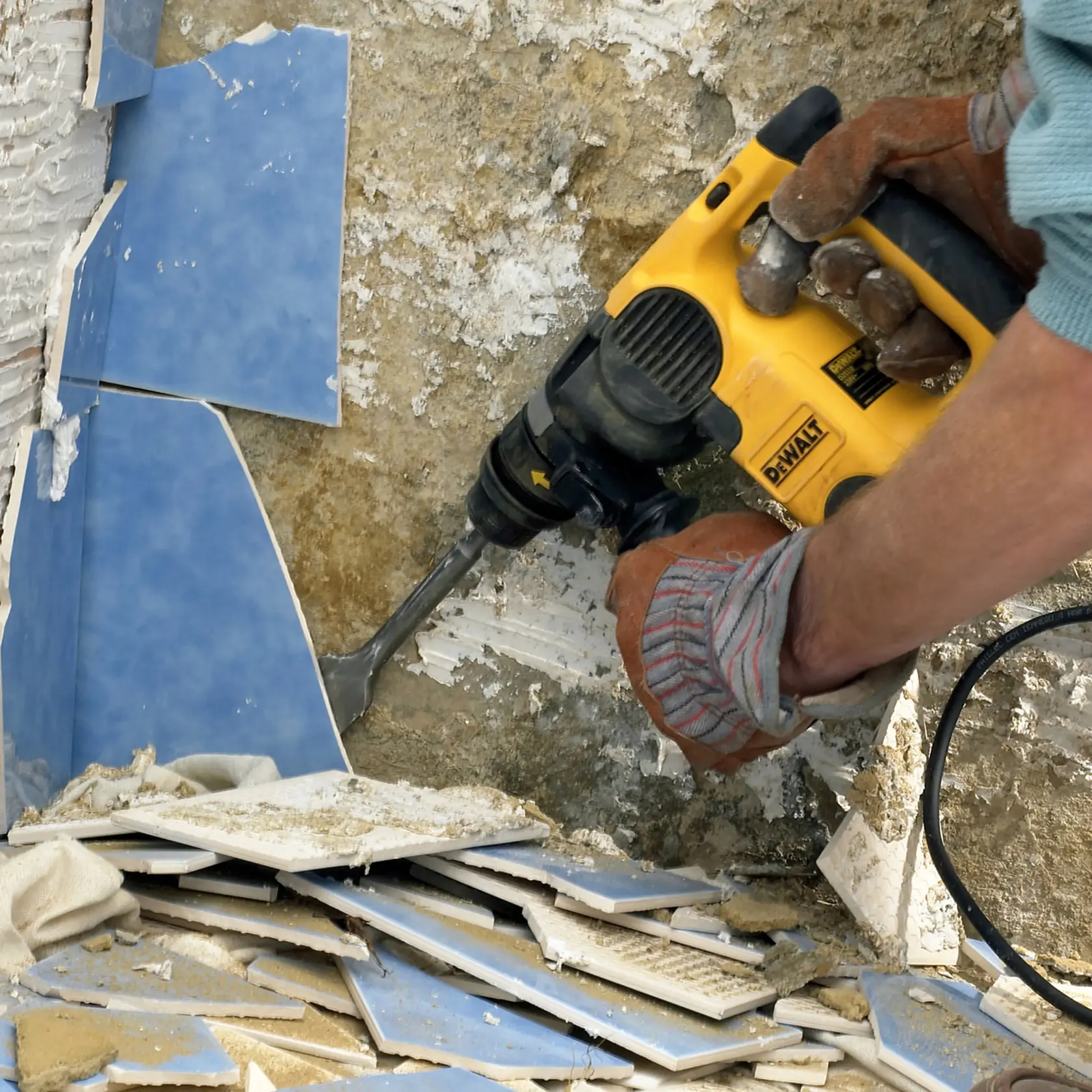 SDS PLUS 250mm Flat Chisel, 40mm Width