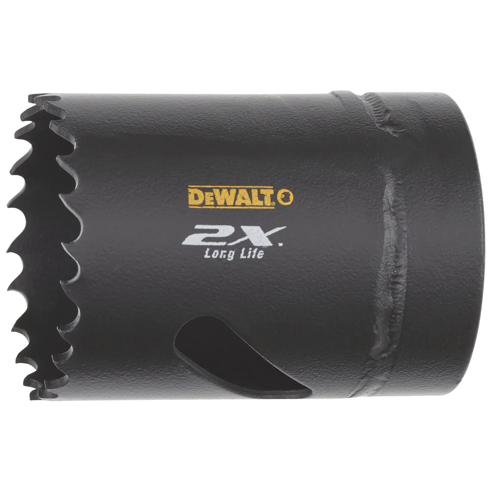 Graphic showing DEWALT XTREME Sub-Compact Series branding with the slogan 'Compact and Performance Packed' on a yellow background.