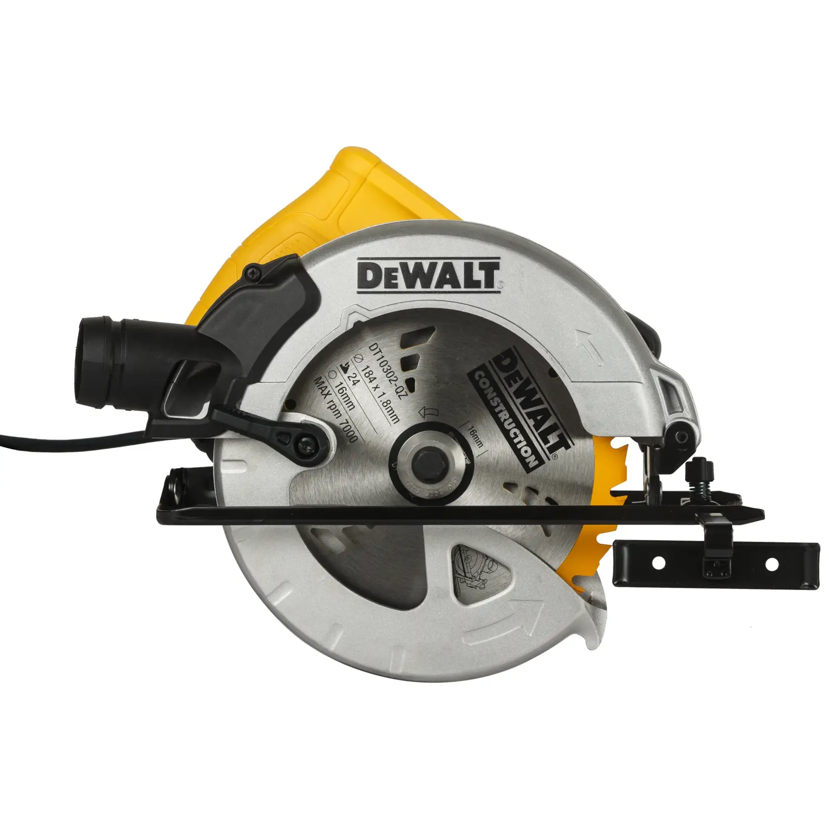 Graphic showing DEWALT XTREME Sub-Compact Series branding with the slogan 'Compact and Performance Packed' on a yellow background.