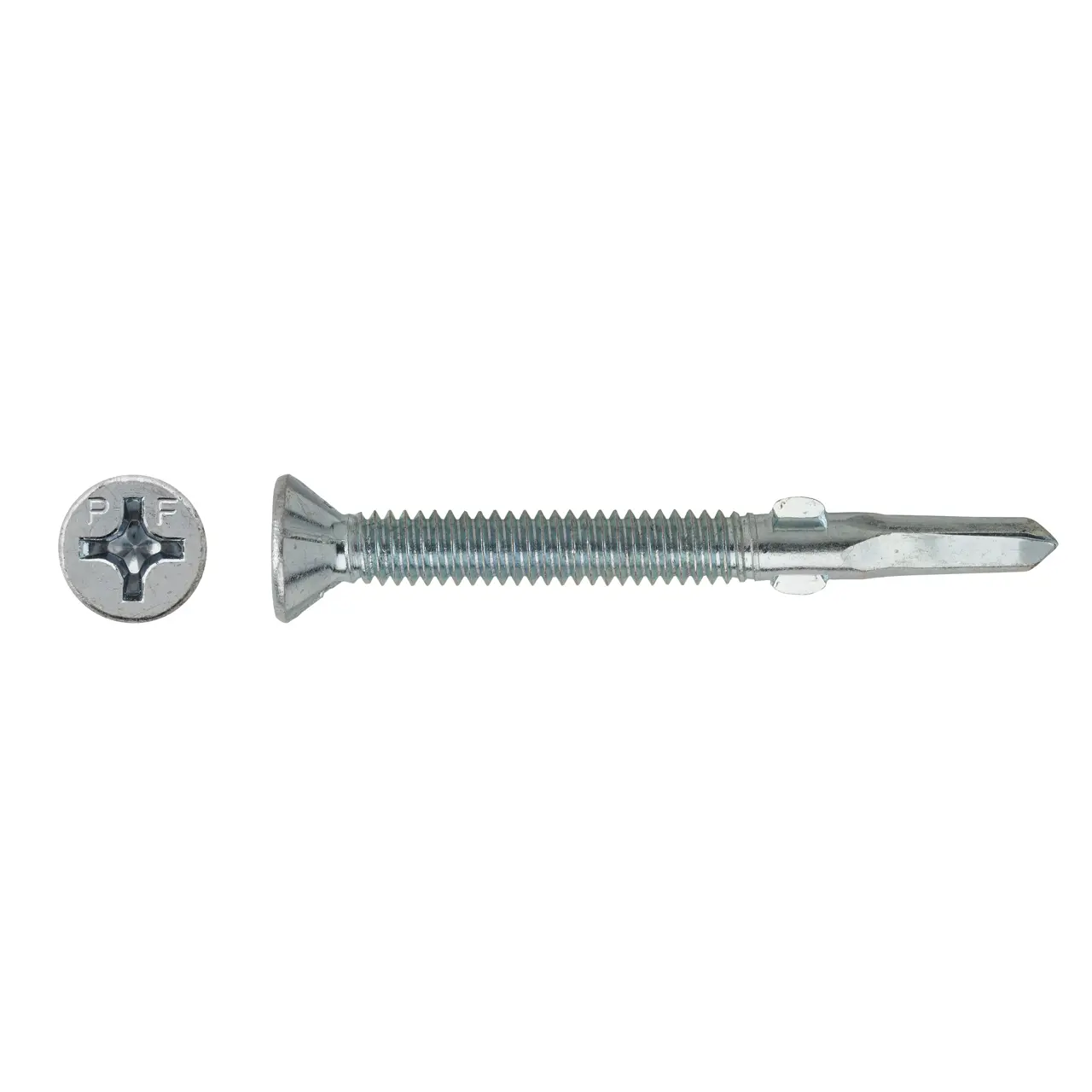 500 x SD Screw 65x5.5mm Countersunk Head - #5 Point With Wings