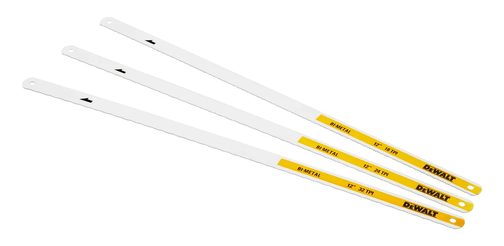300mm/12-in Mixed Hacksaw Blades (3 Pk)