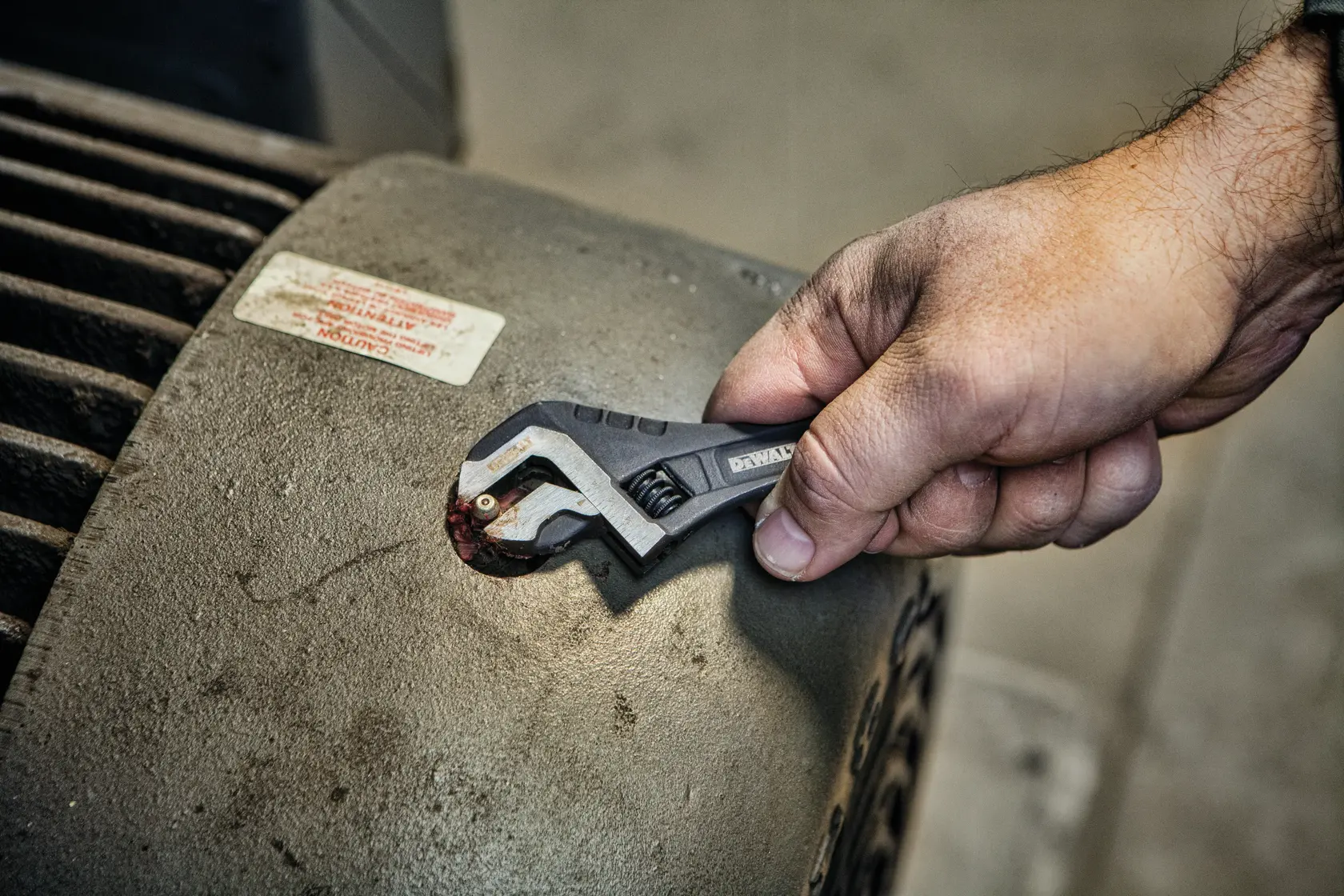 6-in All Steel Adjustable Wrench