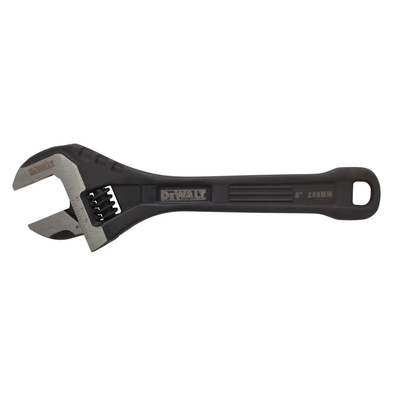 8-in All Steel Adjustable Wrench