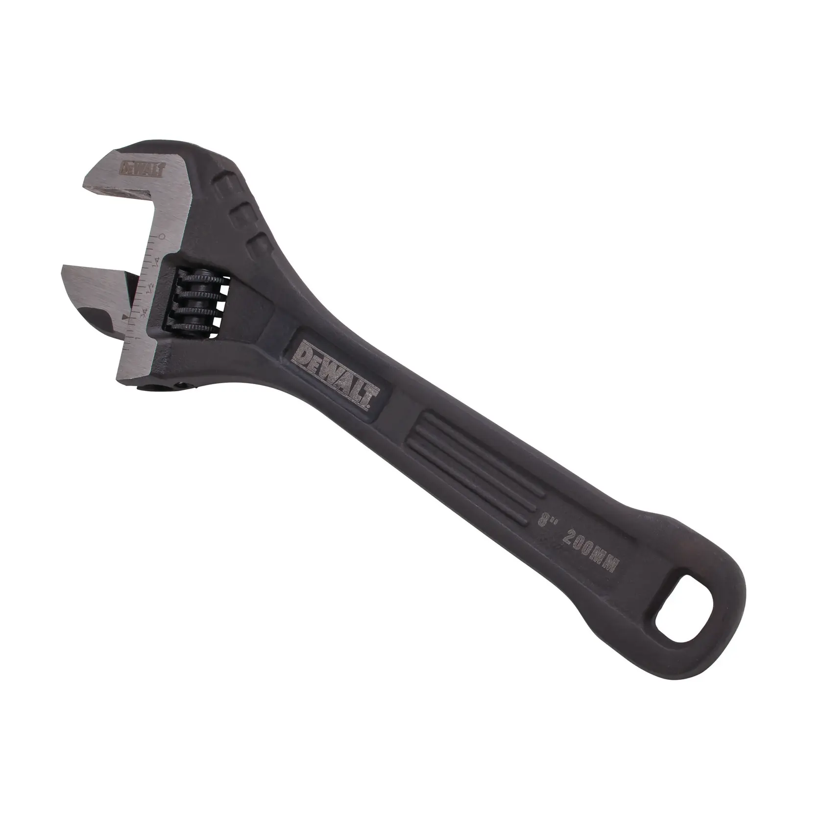 8-in All Steel Adjustable Wrench