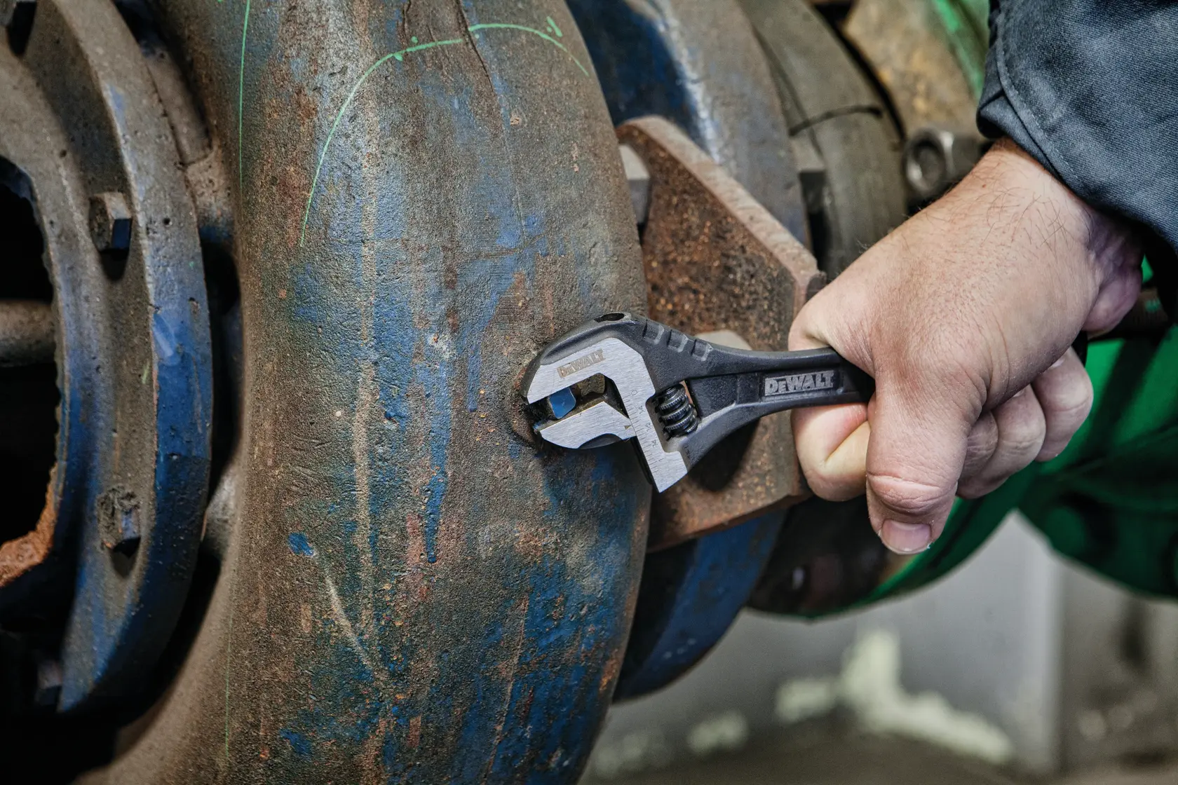 8-in All Steel Adjustable Wrench