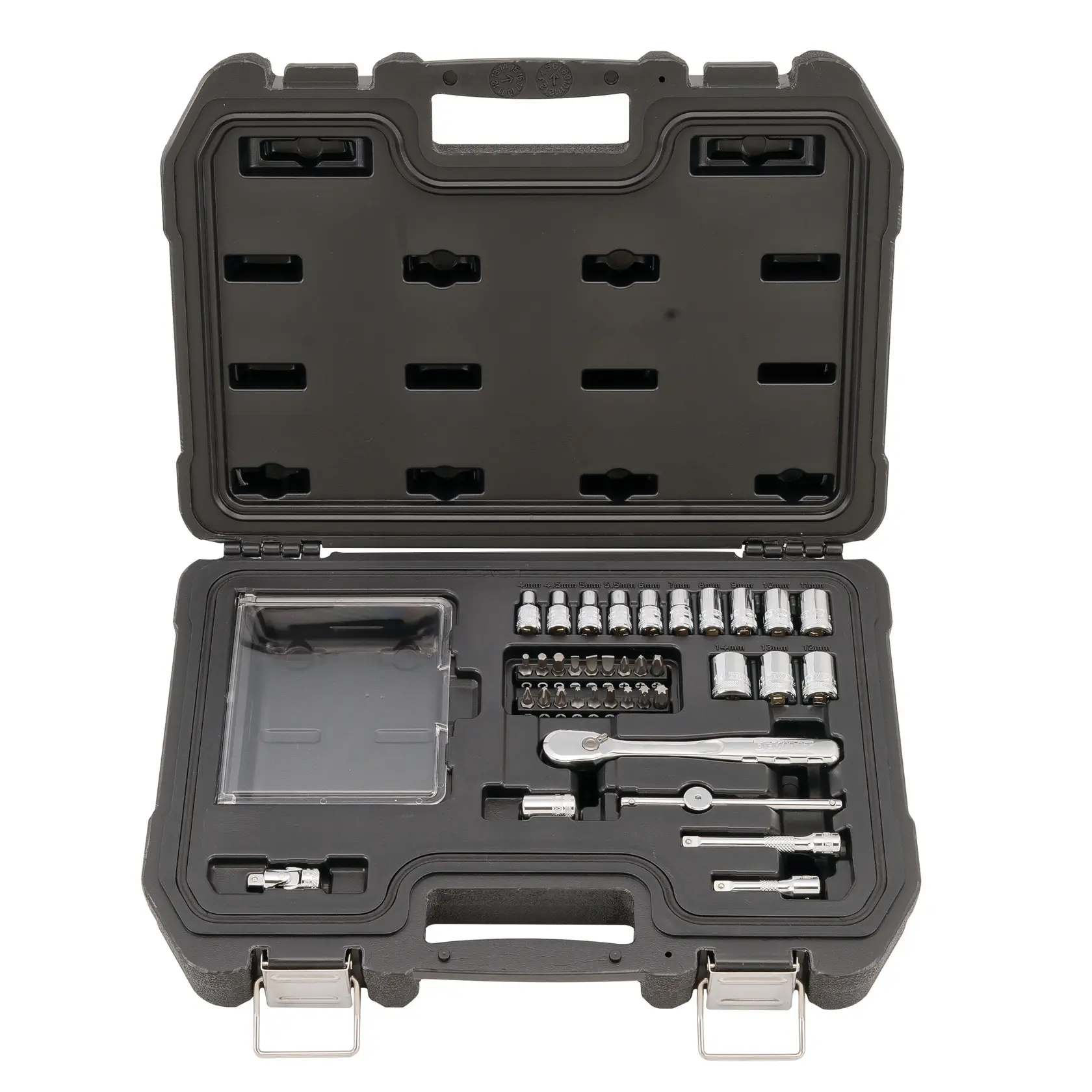1/4-in Full Metric Socket Set (37 Pc.)