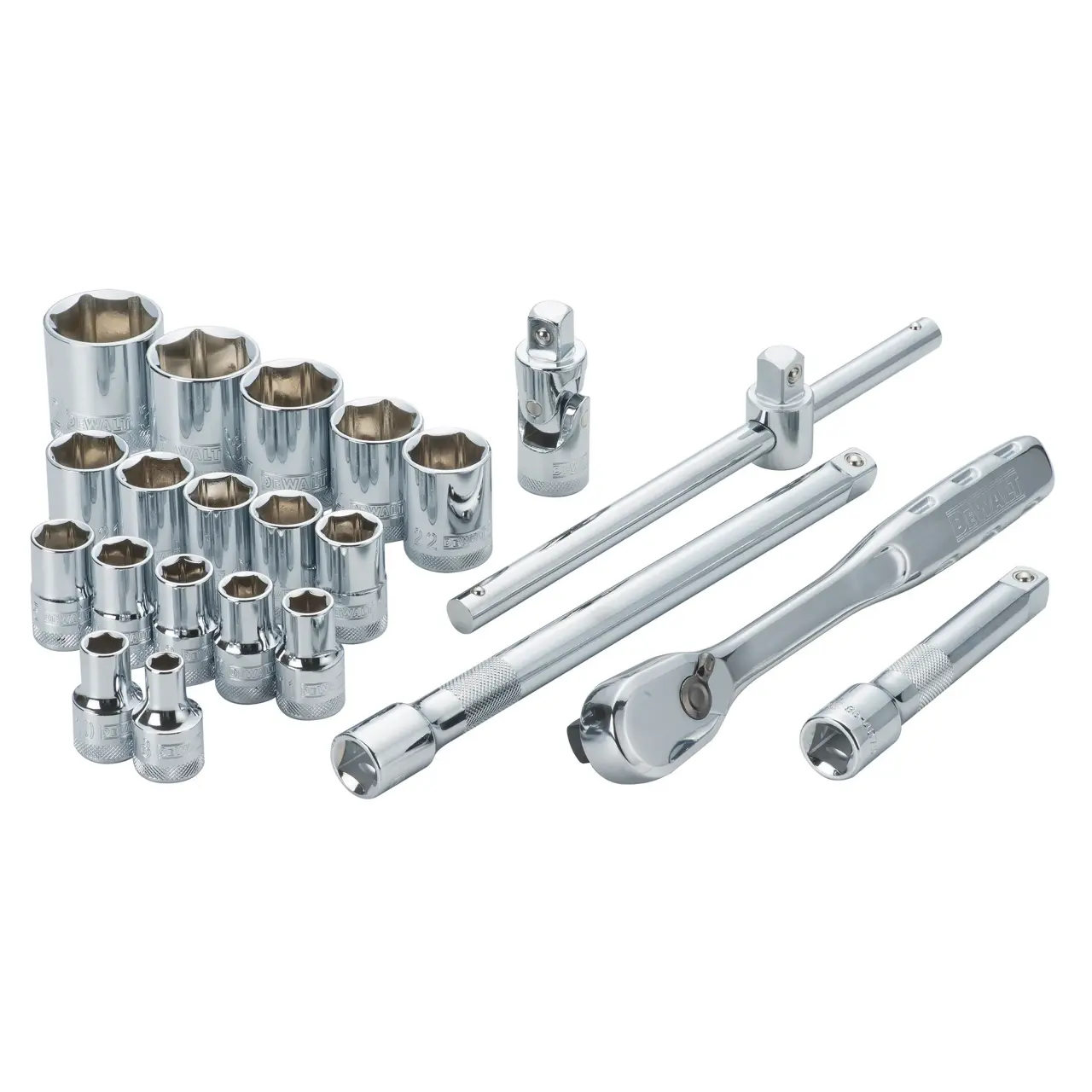 1/2-in 6-point Socket Set (22 Pc.)
