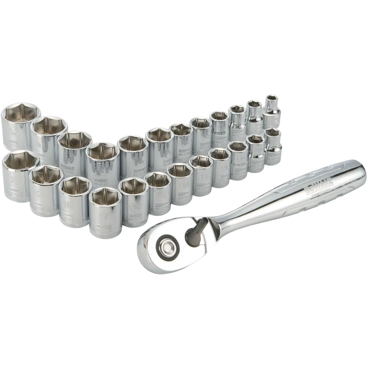 24 Pc 3/8-in Drive Socket Set