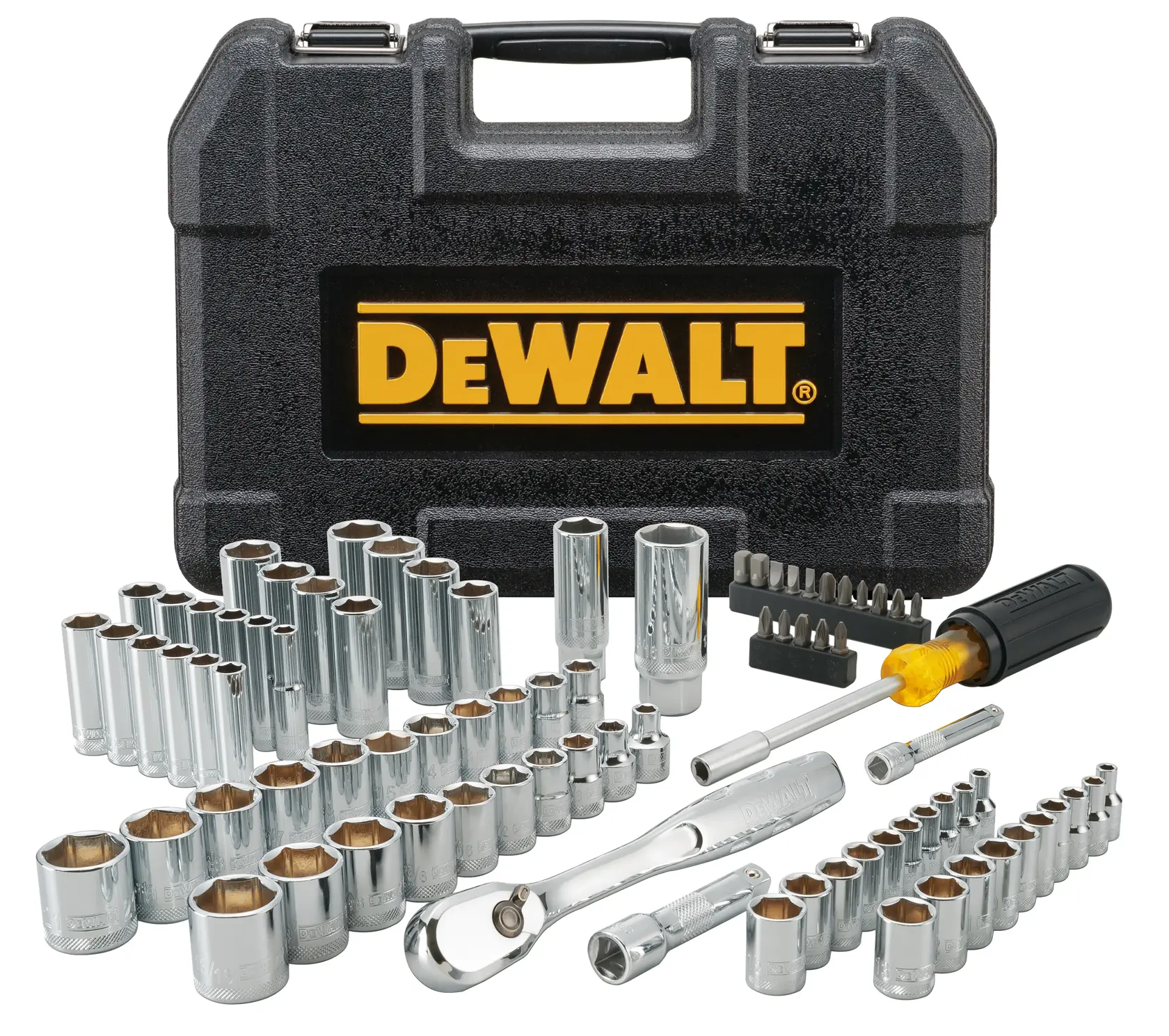 1/4-in, 3/8-in Mechanics Tool Set (84 Pc.)