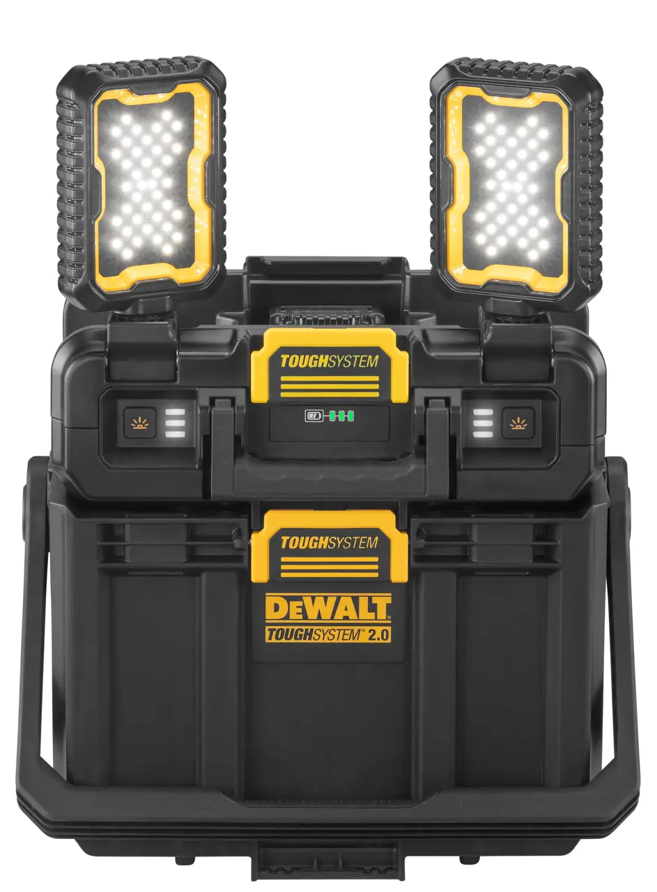 TOUGHSYSTEM 2.0 Adjustable Work Light With Storage