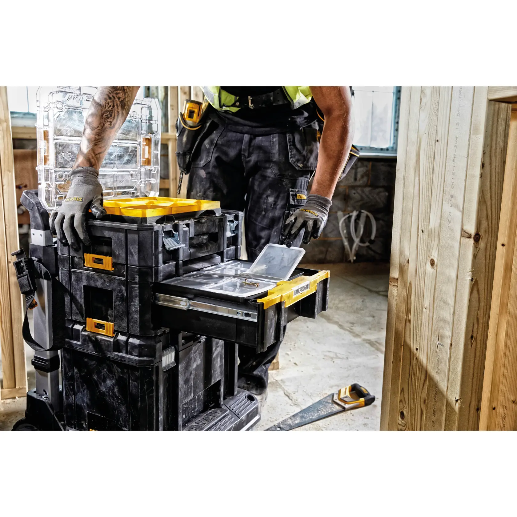t Stak Single Deep Drawers Storage Box