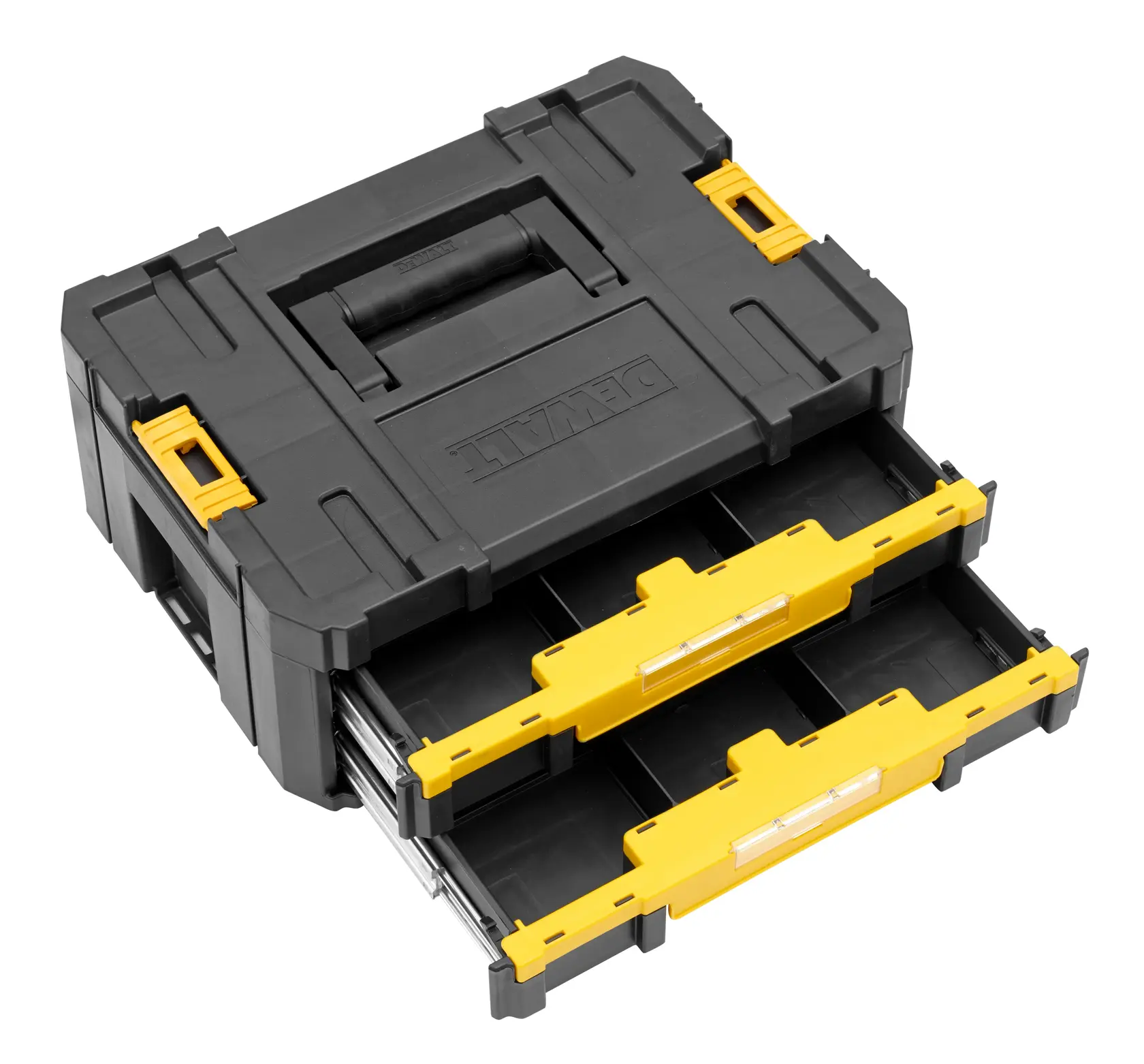T Stak Double Shallow Drawers Storage Box