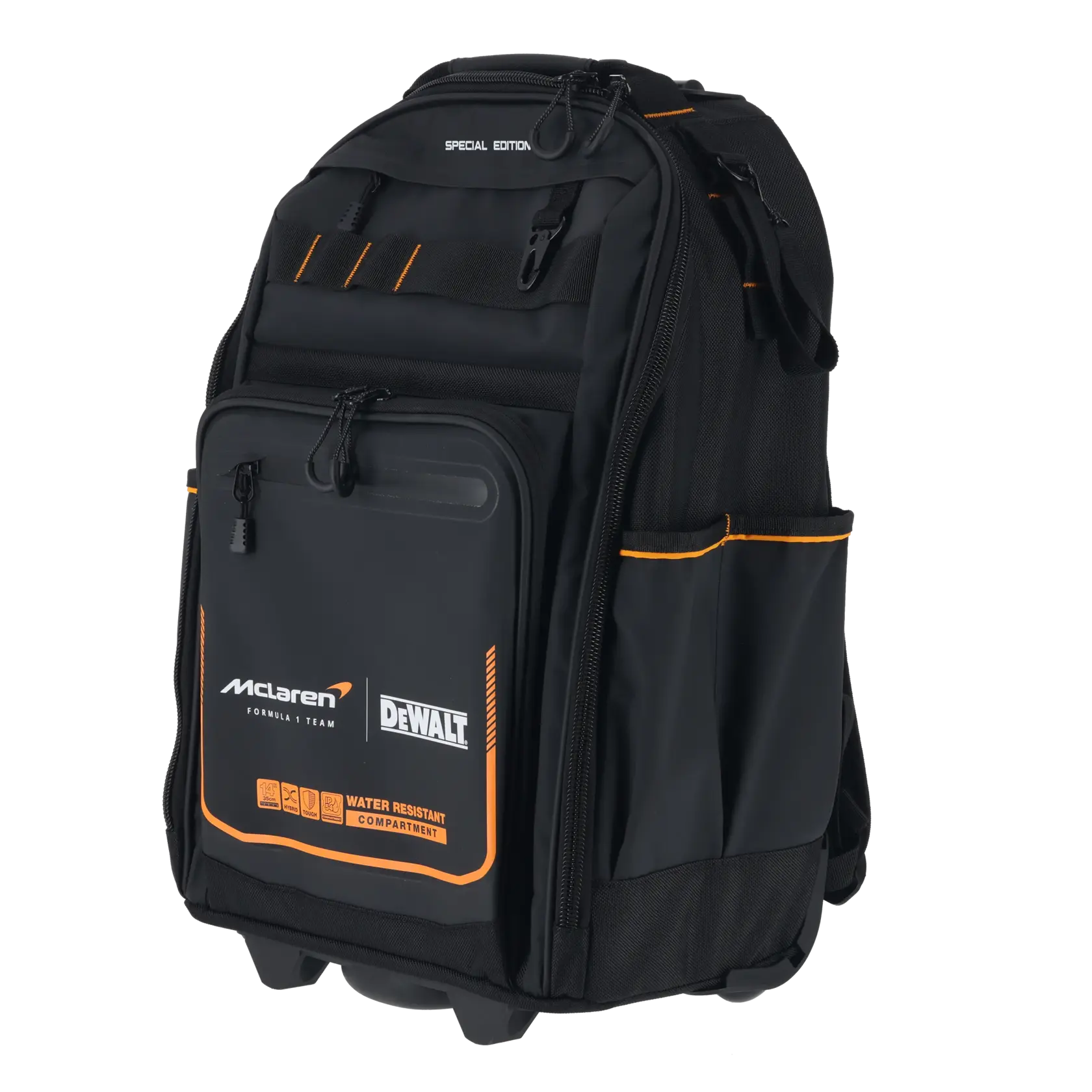 x McLaren F1 Team Pro Backpack On Wheels